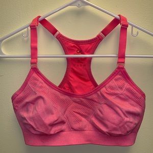 Pink Sports Bra